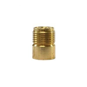 Hogedruk nozzle-adapter | 1/4" binnenwerks M18 buitenwerks | Messing