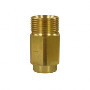 Nippel M22 lange versie | binnenwerkse draad | messing