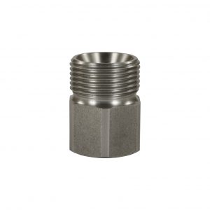 Nippel M22 | binnenwerkse draad | rvs
