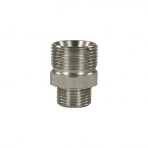 Nippel M22 | buitenwerkse draad | rvs